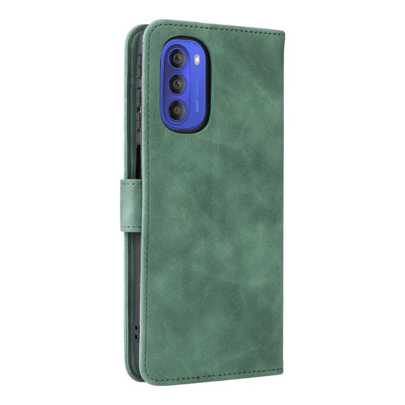 Kotelot Moto G51 5G Vintage Skin-touch