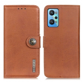 Flip Case Realme GT Neo 3T / Neo 2 Keinonahka Khazneh