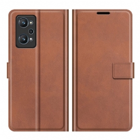 Flip Case Realme GT Neo 3T / Neo 2 Keinonahka Ohut