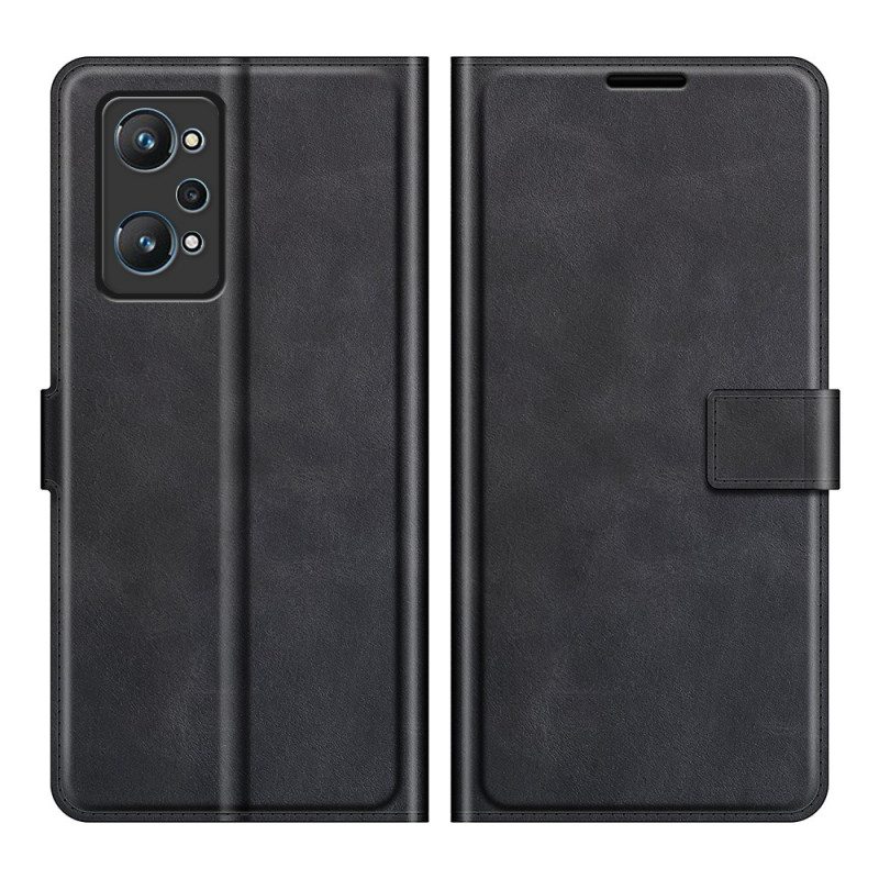 Flip Case Realme GT Neo 3T / Neo 2 Keinonahka Ohut