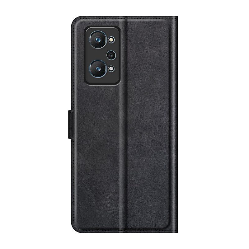 Flip Case Realme GT Neo 3T / Neo 2 Keinonahka Ohut