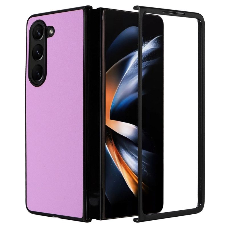 Kuori Samsung Galaxy Z Fold 6 Nahkaefekti Suojakuori