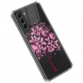 Case Samsung Galaxy S23 5G Saumaton Vaaleanpunainen Puu