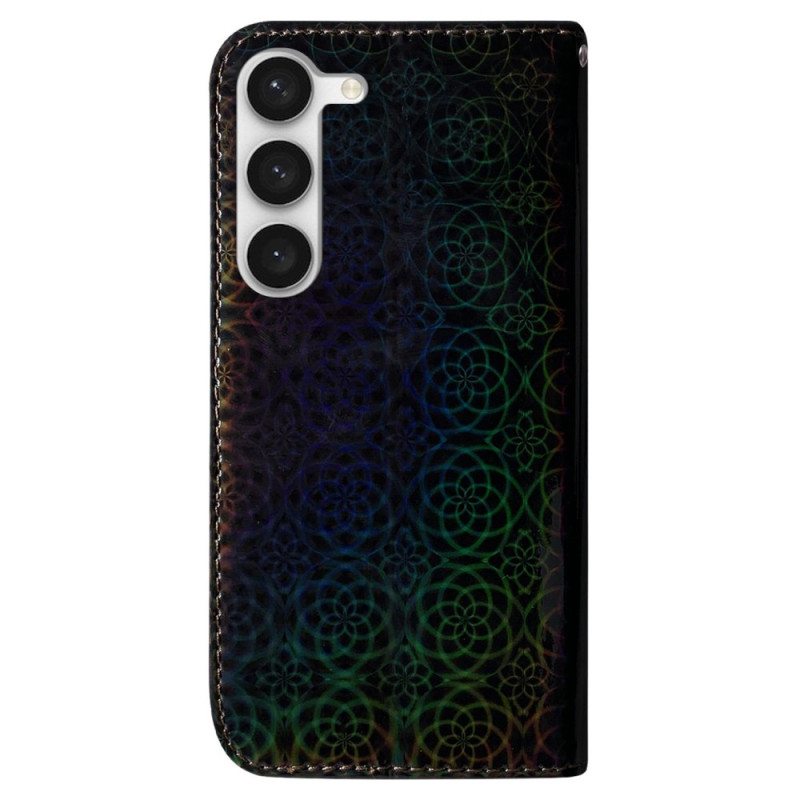 Flip Case Samsung Galaxy S23 5G Disco-tyylinen