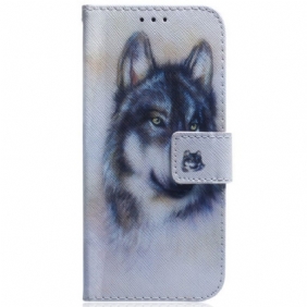 Kotelot Samsung Galaxy S23 5G Vesiväri Wolf