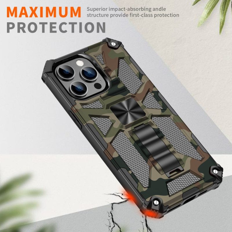 Case iPhone 14 Pro Max Naamiointi Irrotettava Tuki