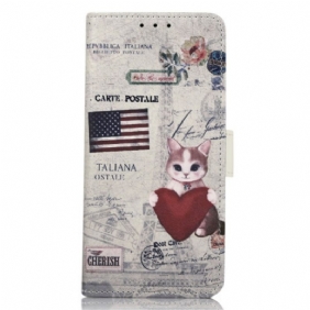 Kotelot iPhone 14 Pro Max Traveller Cat