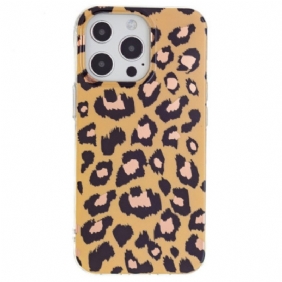 Kuori iPhone 15 Pro Leopardikuvio