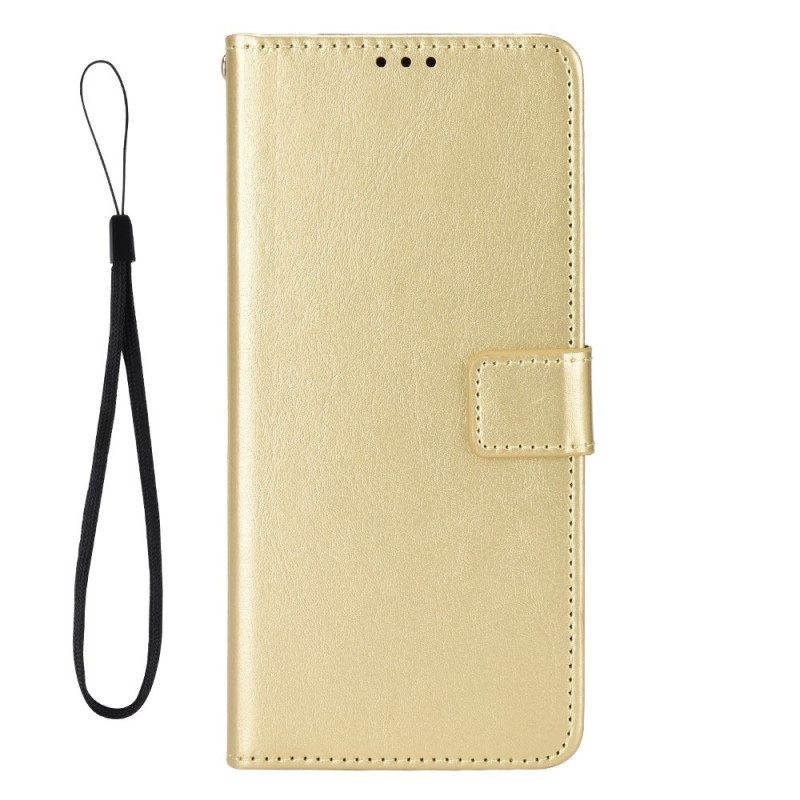 Flip Case Sony Xperia 10 IV Näyttävä Keinonahka