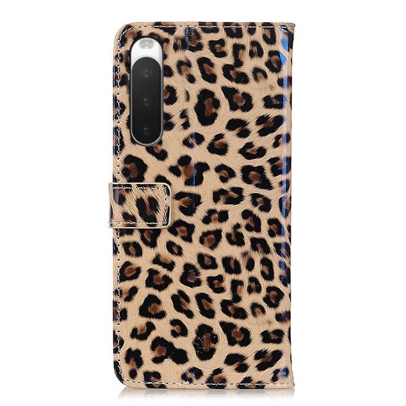 Kotelot Sony Xperia 10 IV Leopardin Ihovaikutus