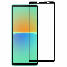 Sony Xperia 10 Iv Black Edge Karkaistu Lasi Näytönsuoja