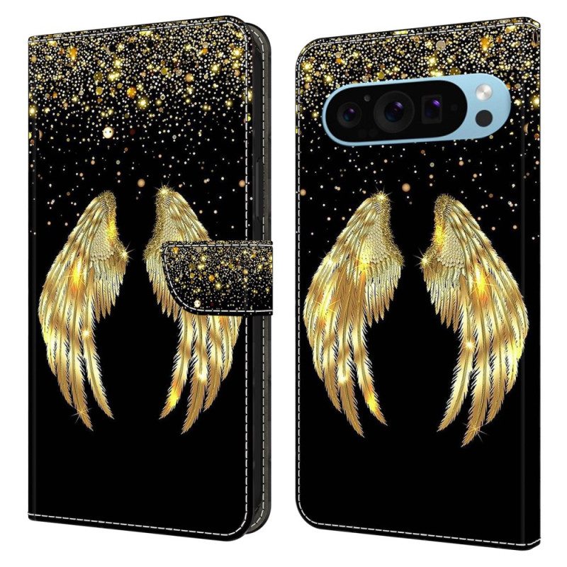 Kotelot Google Pixel 9 Pro Golden Wings Suojakuori