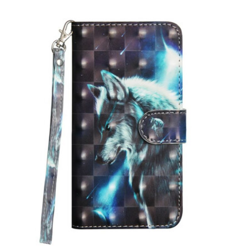 Flip Case Realme C11 Majestic Wolf