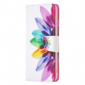 Flip Case Xiaomi Redmi 10C Akvarelli Kukka