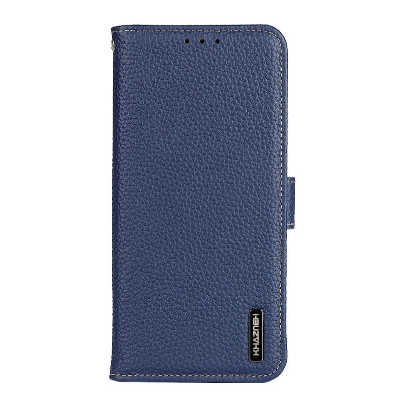 Flip Case Xiaomi Redmi 10C Khazneh Litsi Nahka