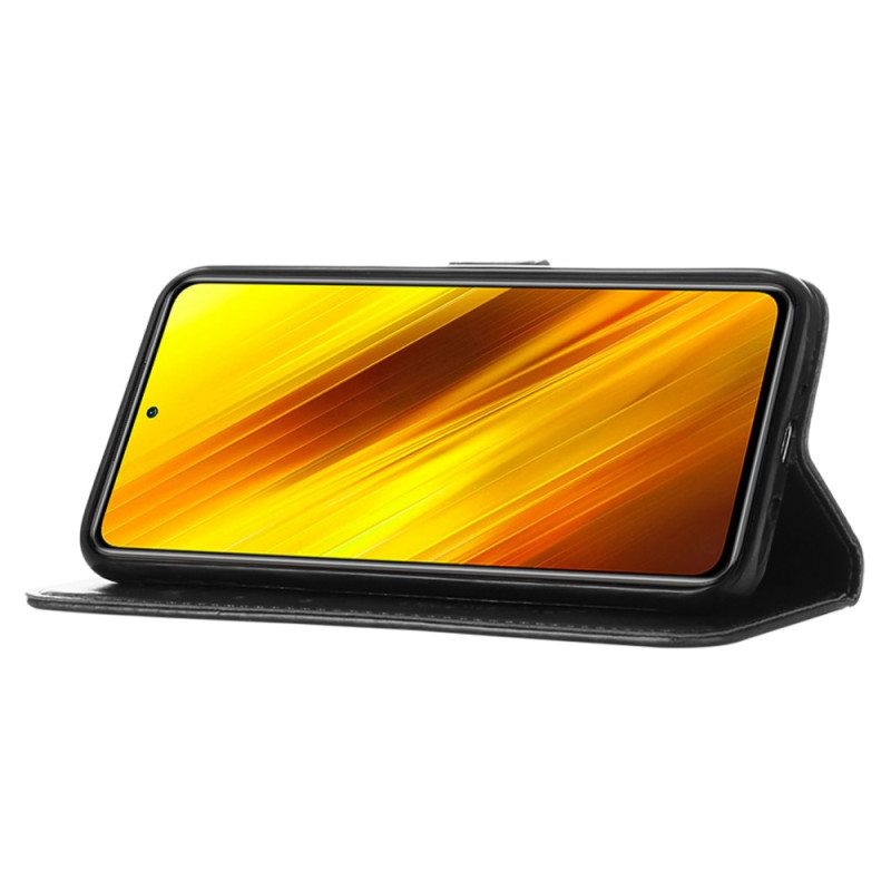 Kotelot Xiaomi Redmi 10C Butterfly Design Kaulanauhalla