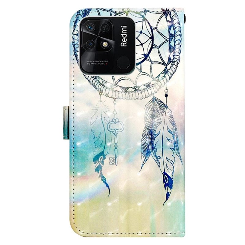 Kotelot Xiaomi Redmi 10C Suojaketju Kuori Hihna Dream Catcher