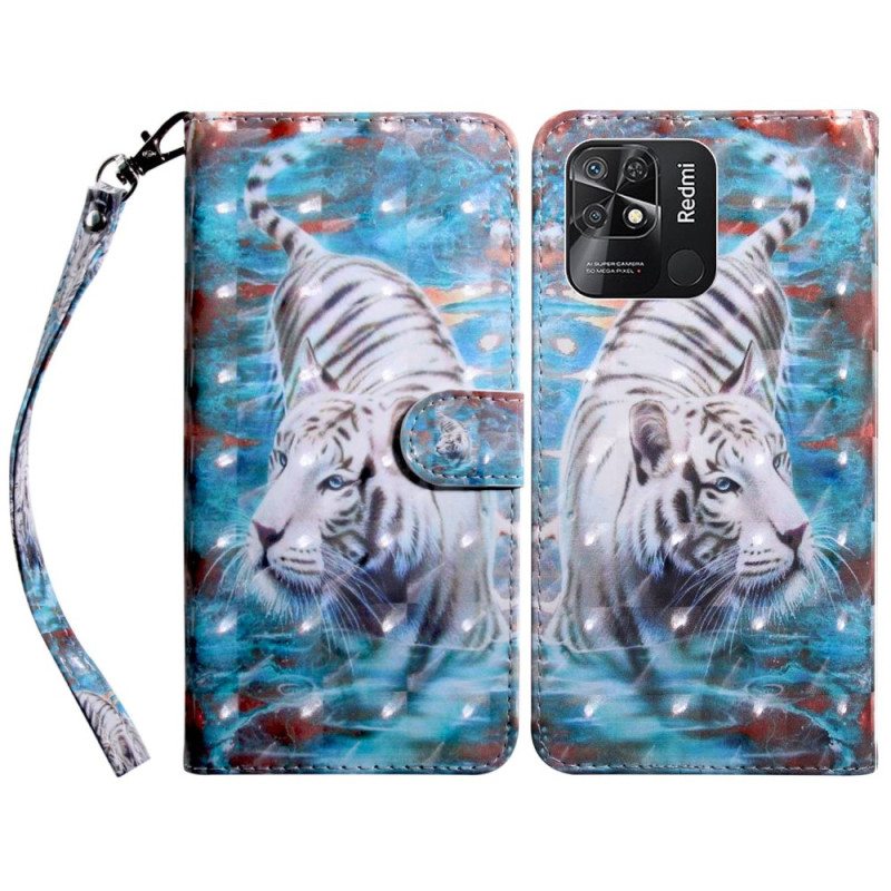 Kotelot Xiaomi Redmi 10C Suojaketju Kuori Thong Tiger