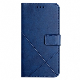 Kotelot Xiaomi Redmi 10C X Design Geo Leather Style