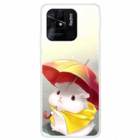 Kuori Xiaomi Redmi 10C Hamsteri Sateessa