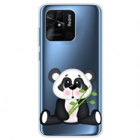 Kuori Xiaomi Redmi 10C Saumaton Söpö Panda