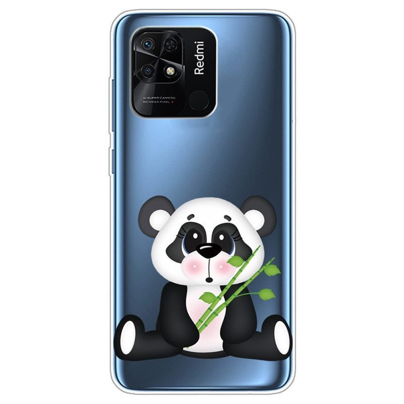 Kuori Xiaomi Redmi 10C Saumaton Söpö Panda