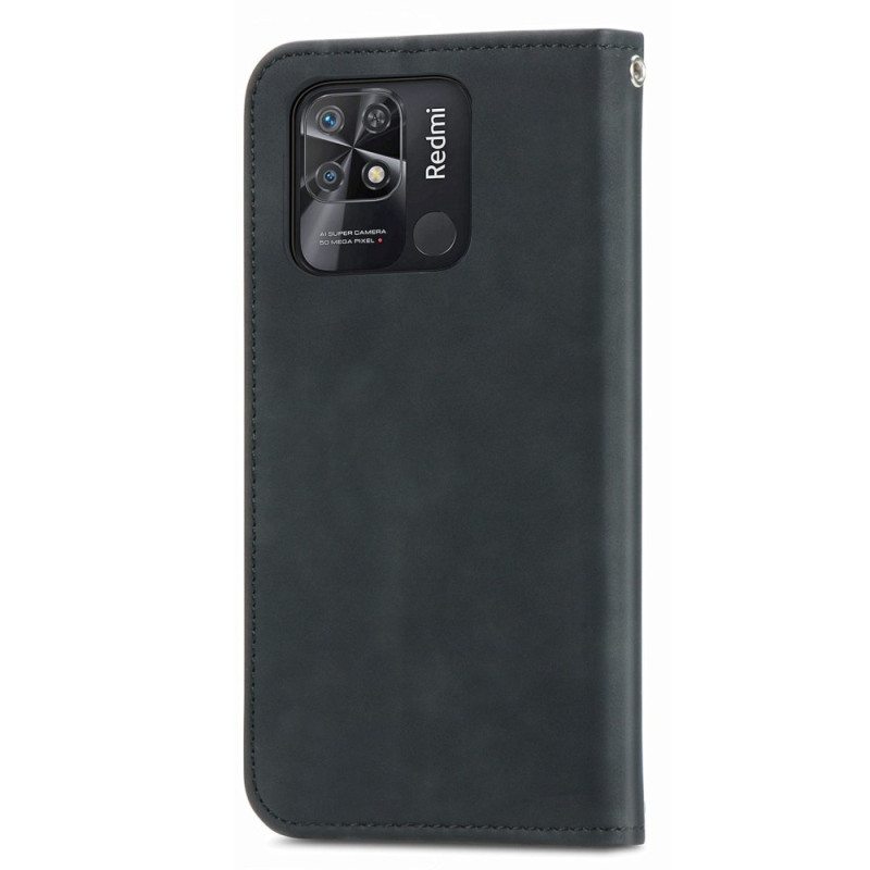 Puhelinkuoret Xiaomi Redmi 10C Kotelot Flip Vintage-sarja