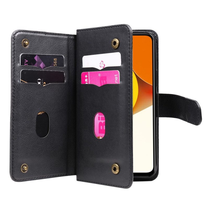 Flip Case Vivo Y35 10 Kortinhaltijaa