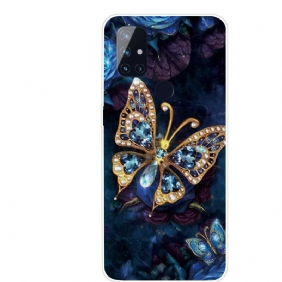 Case OnePlus Nord N10 Butterfly Luxury