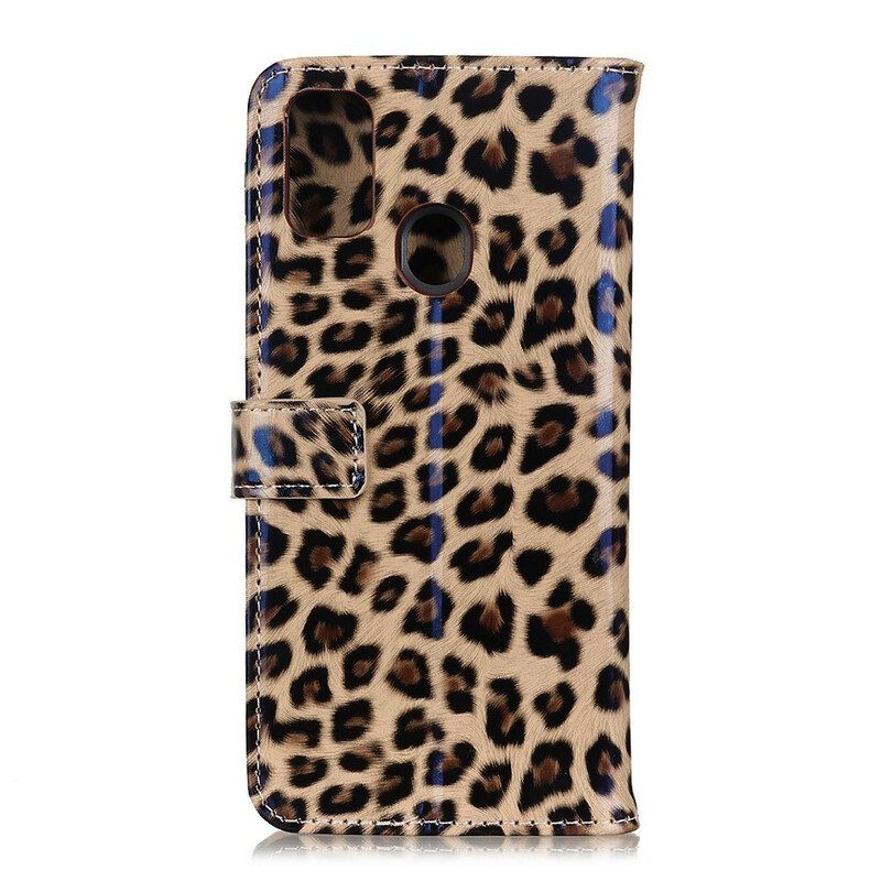 Flip Case OnePlus Nord N10 Leopardi