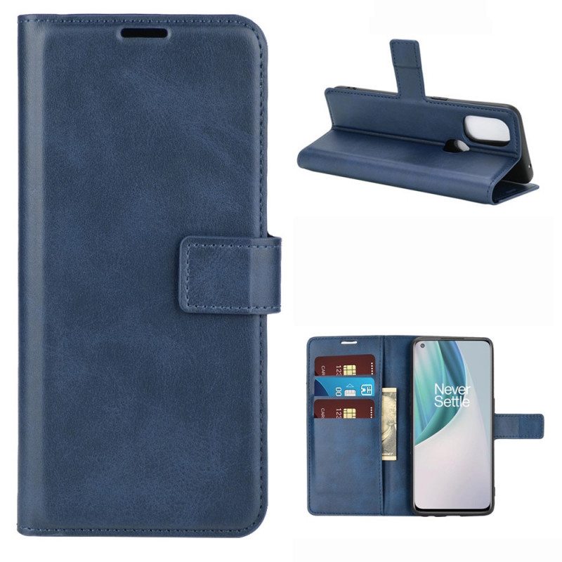 Kotelot OnePlus Nord N10 Ohut Extreme Leather -efekti