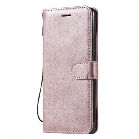 Kotelot OnePlus Nord N10 Suojaketju Kuori Strappy Leather Effect