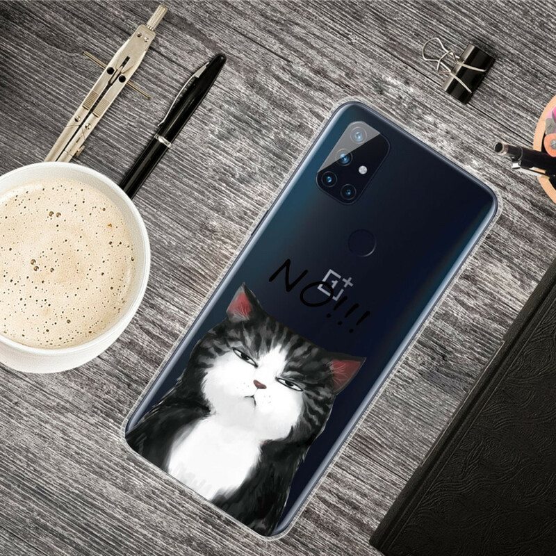 Kuori OnePlus Nord N10 Kissa Joka Sanoo Ei