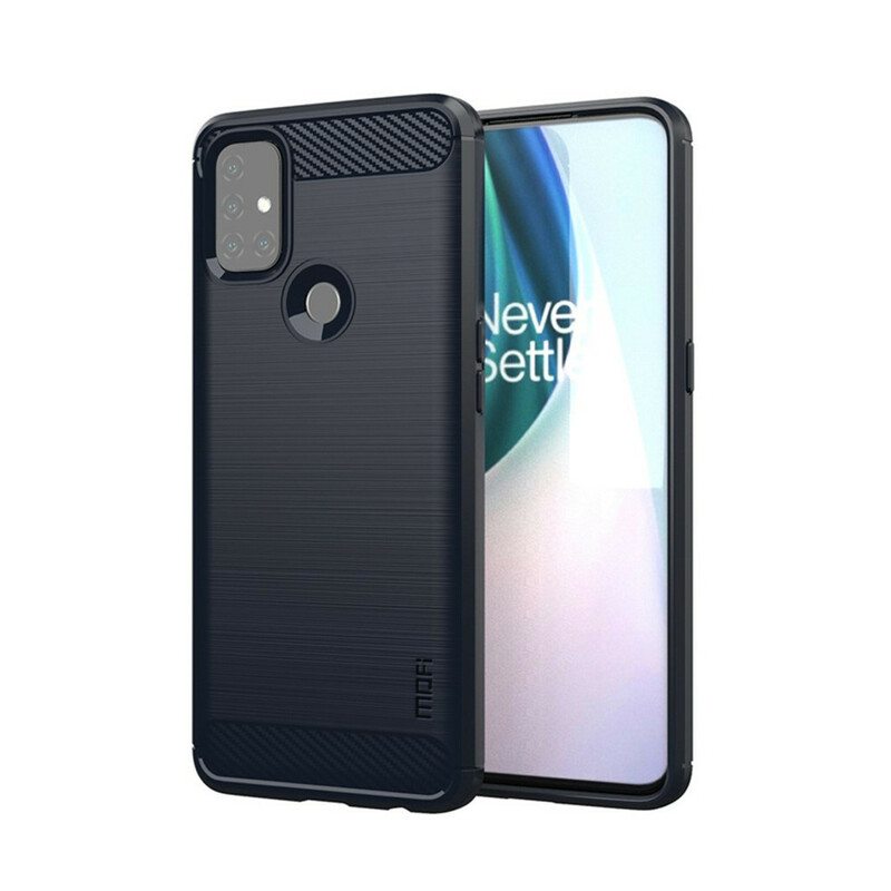 Kuori OnePlus Nord N10 Mofi Harjattu Hiilikuitu