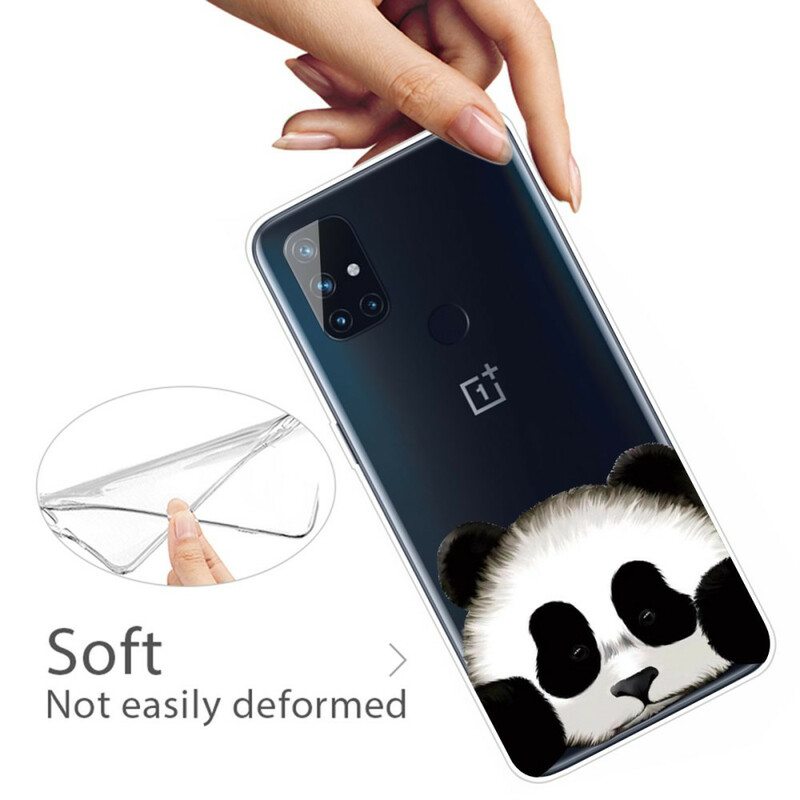 Kuori OnePlus Nord N10 Saumaton Panda