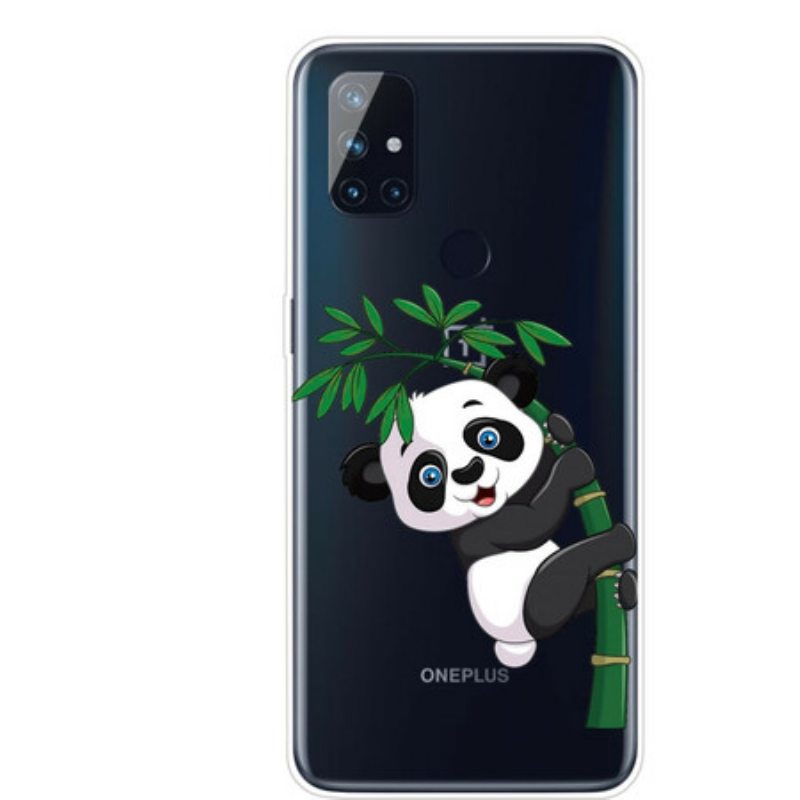 Kuori OnePlus Nord N10 Saumaton Panda Bambulla