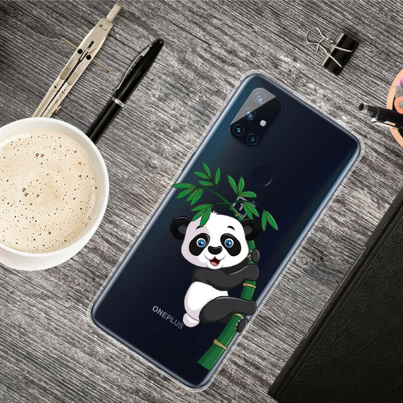 Kuori OnePlus Nord N10 Saumaton Panda Bambulla