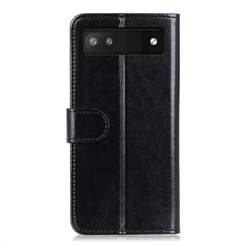 Flip Case Google Pixel 6A Faux Leather Finesse