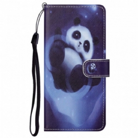 Kotelot Google Pixel 6A Suojaketju Kuori Strappy Space Panda