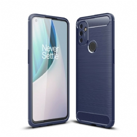 Case OnePlus Nord N100 Harjattua Hiilikuitua