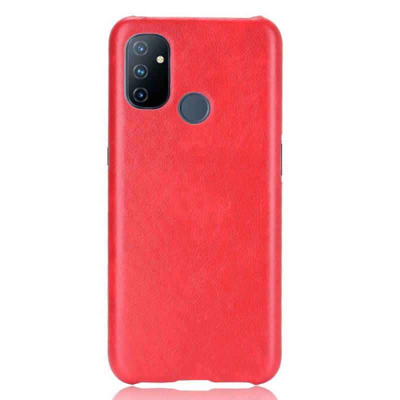 Case OnePlus Nord N100 Litchi Performance -nahkaefekti