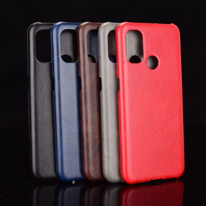 Case OnePlus Nord N100 Litchi Performance -nahkaefekti