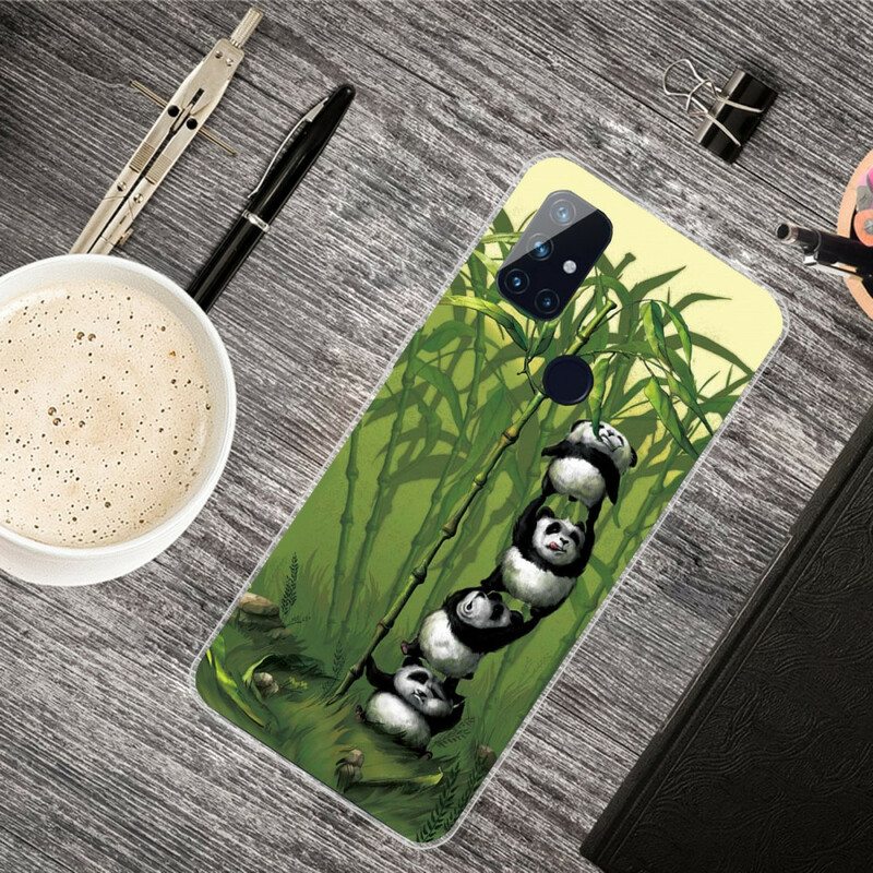 Case OnePlus Nord N100 Pandajoukko