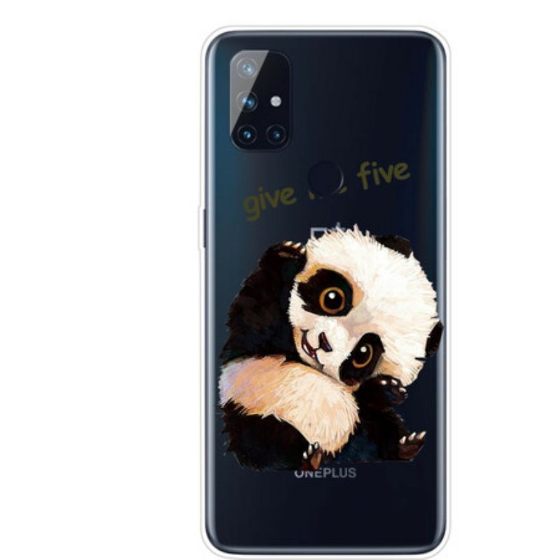 Case OnePlus Nord N100 Saumaton Panda Anna Minulle Viisi