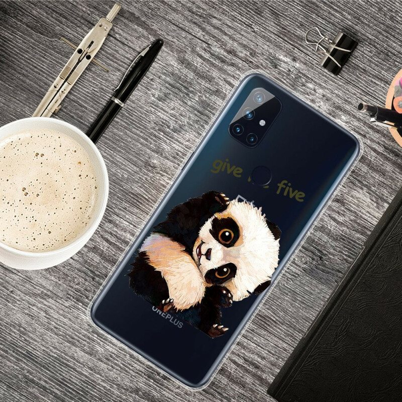 Case OnePlus Nord N100 Saumaton Panda Anna Minulle Viisi