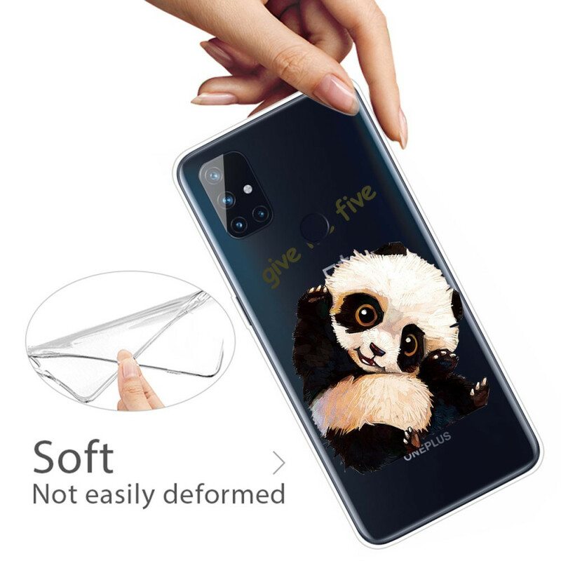 Case OnePlus Nord N100 Saumaton Panda Anna Minulle Viisi