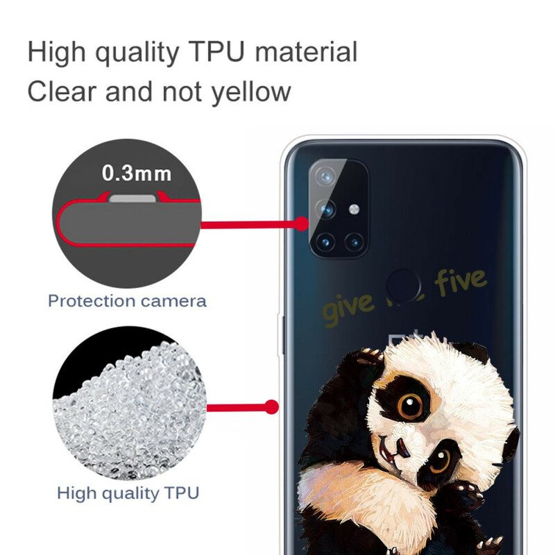 Case OnePlus Nord N100 Saumaton Panda Anna Minulle Viisi