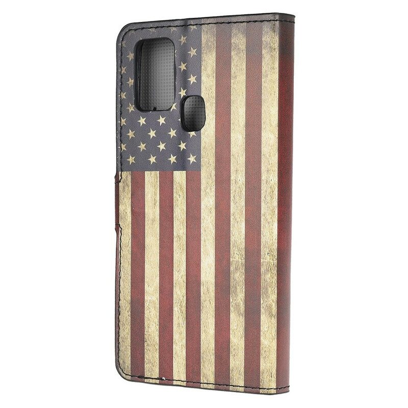 Flip Case OnePlus Nord N100 Amerikan Lippu