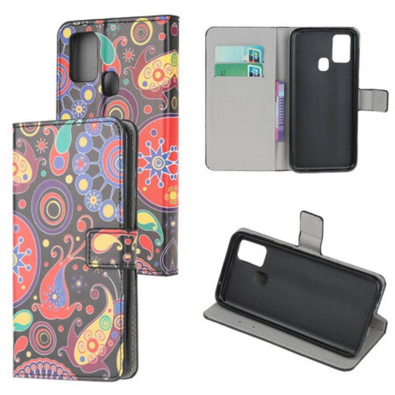 Flip Case OnePlus Nord N100 Galaxy Design