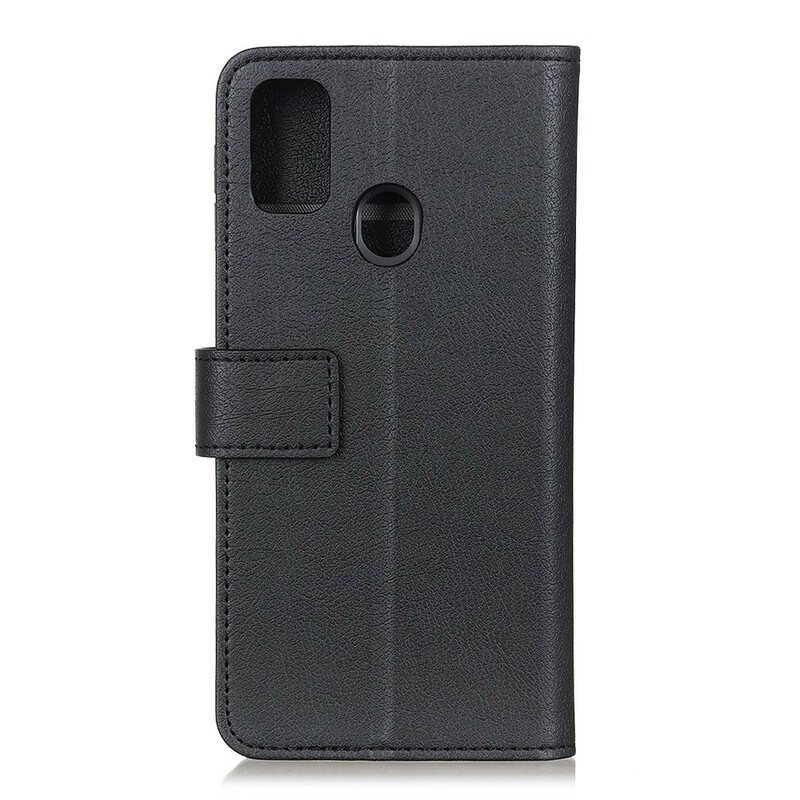 Flip Case OnePlus Nord N100 Klassinen Nahkaefekti